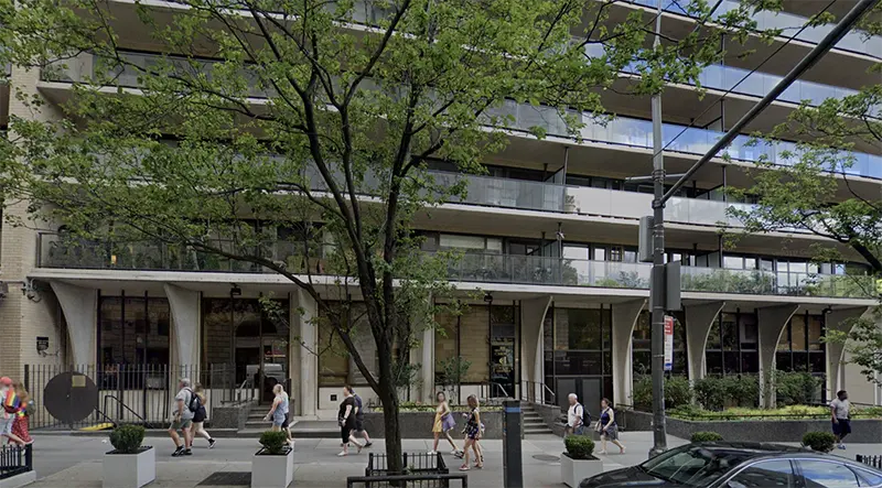 200 Central Park South building exterior, Advanced Dermatology PC Midtown