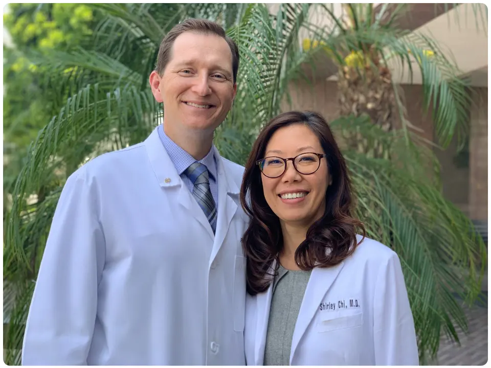 Dr. Phillip Lee and Dr. Shirley Chi of Center for Advanced Dermatology