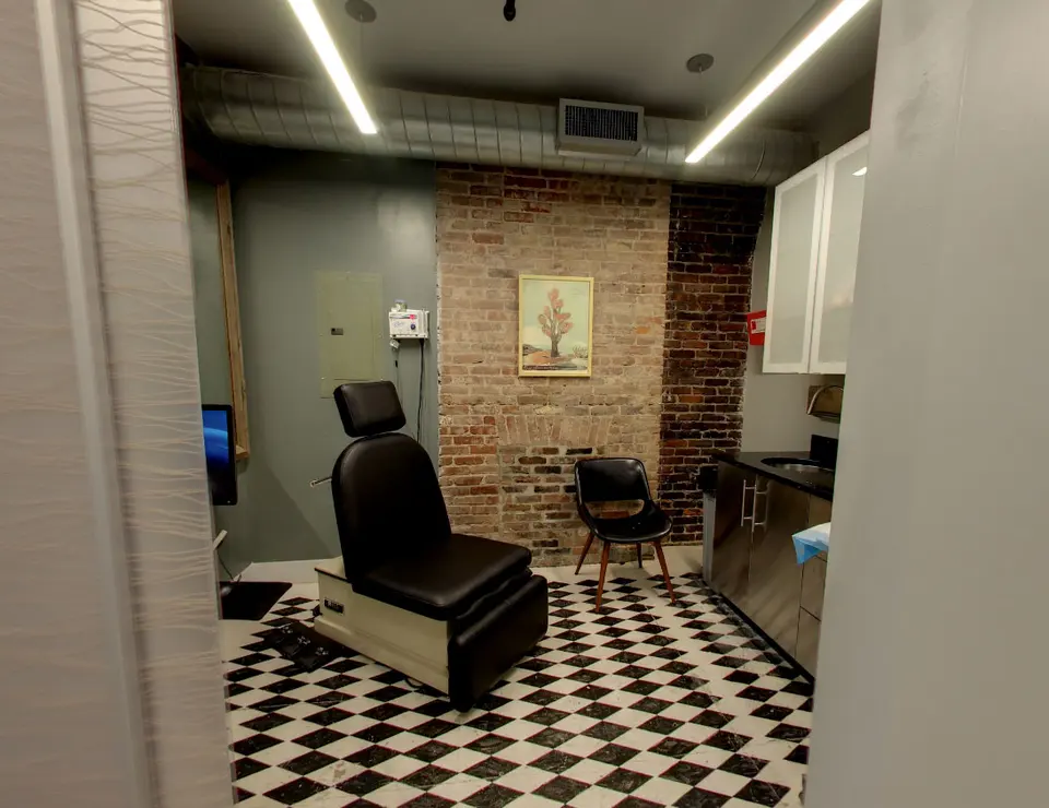 The Dermatology Specialists Long Island City exam room