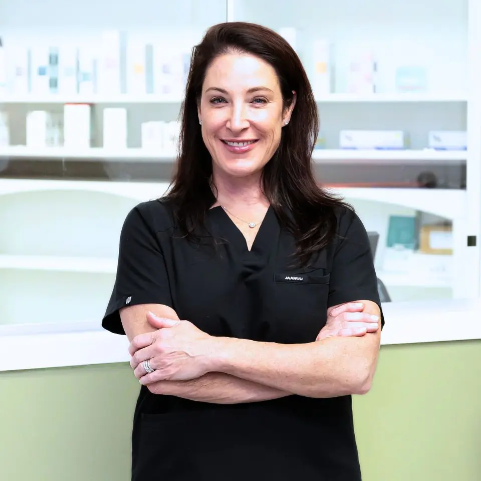Liz Taylor, NP, team member at Essentially Bare Laser Medspa