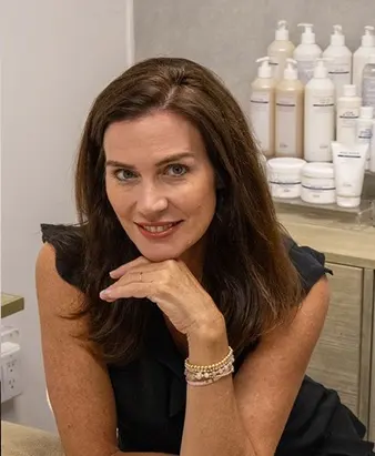 Una Battaglia, licensed esthetician and practice manager