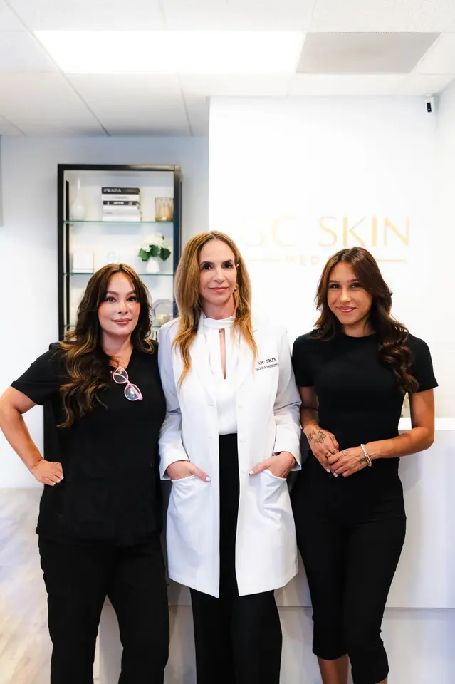Dr. Luciana Yacomotti and the GC Skin Med Spa team at the clinic