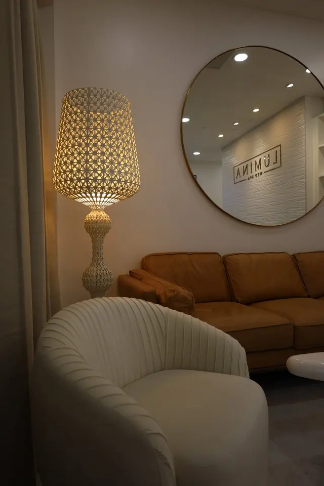 Lumina Med Spa lounge interior