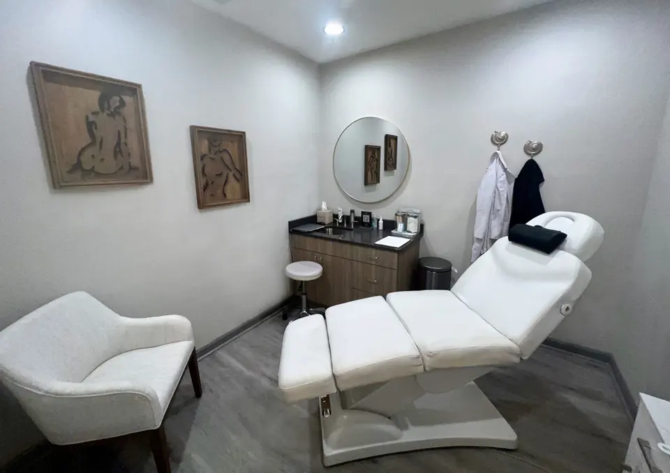 Treatment room at LUX Med Spa, Buckhead Plastic Surgery