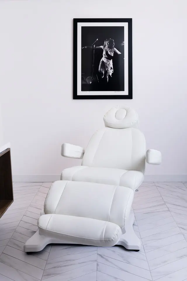 medSPA treatment room at milk + honey Brentwood