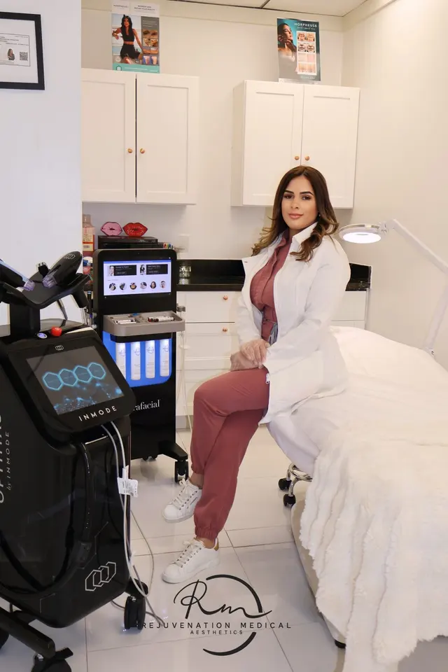 Treatment room at Rejuvenation Medical Aesthetics