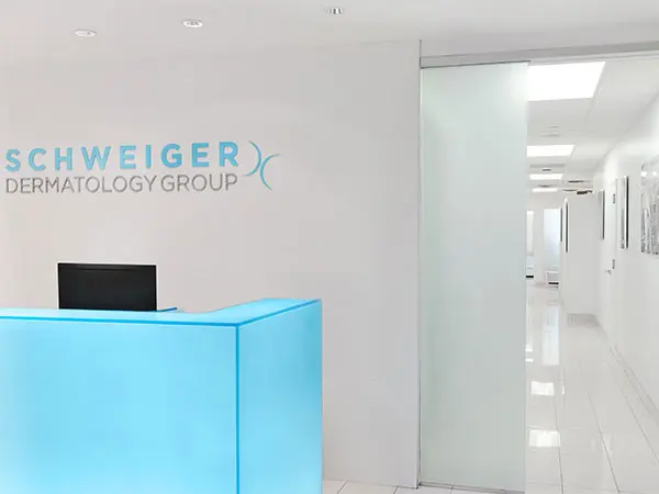 Schweiger Dermatology Group Financial District reception