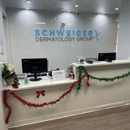 Schweiger Dermatology Group Forest Hills reception