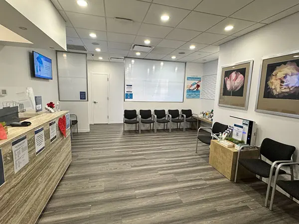 Schweiger Dermatology Group Gramercy waiting room