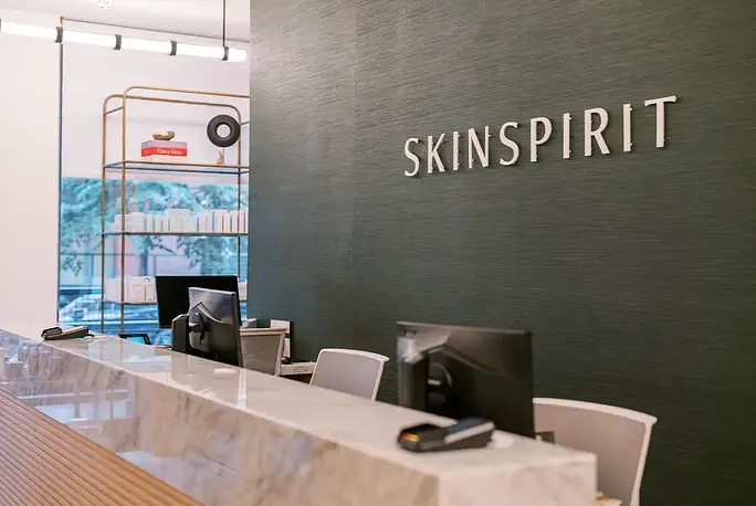 SkinSpirit Tribeca reception interior