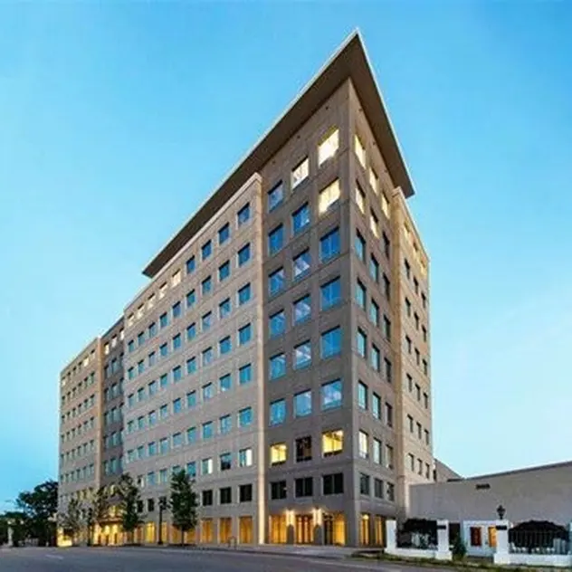 Exterior of the office building housing Sono Bello Buckhead