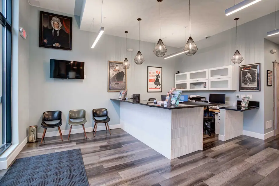 The Dermatology Specialists Fishtown reception area