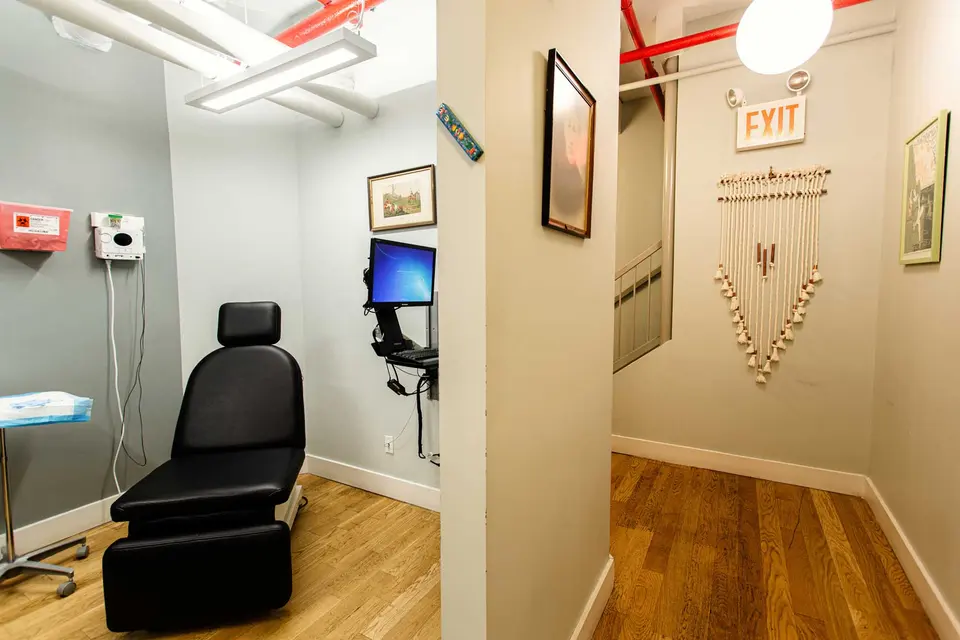 The Dermatology Specialists Greenwich Village treatment room