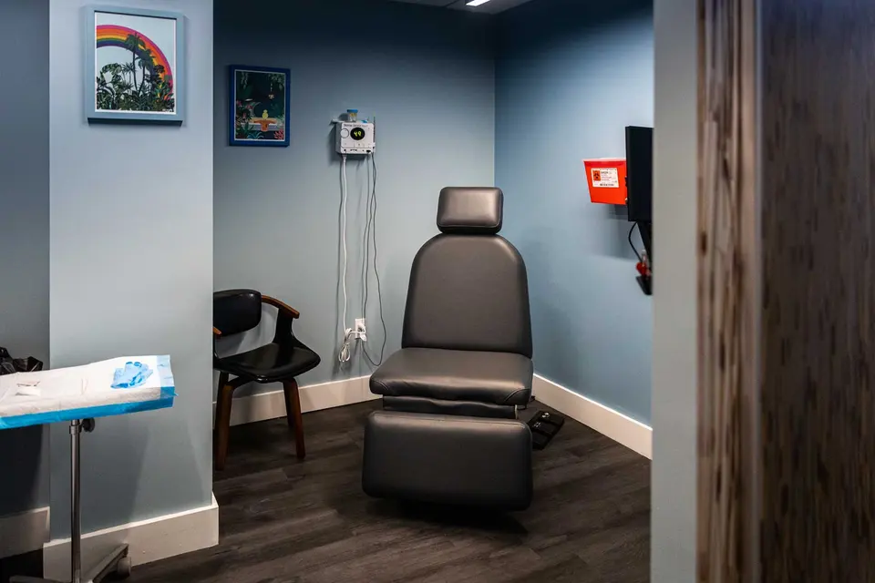 The Dermatology Specialists Union Square treatment room