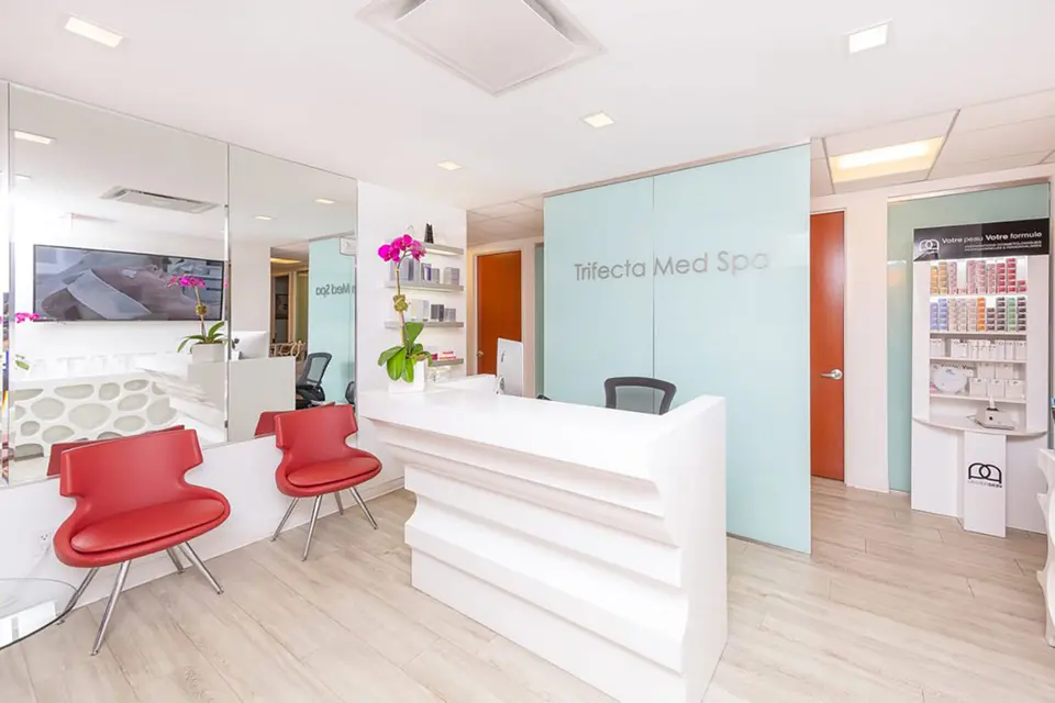 Trifecta Med Spa Downtown reception