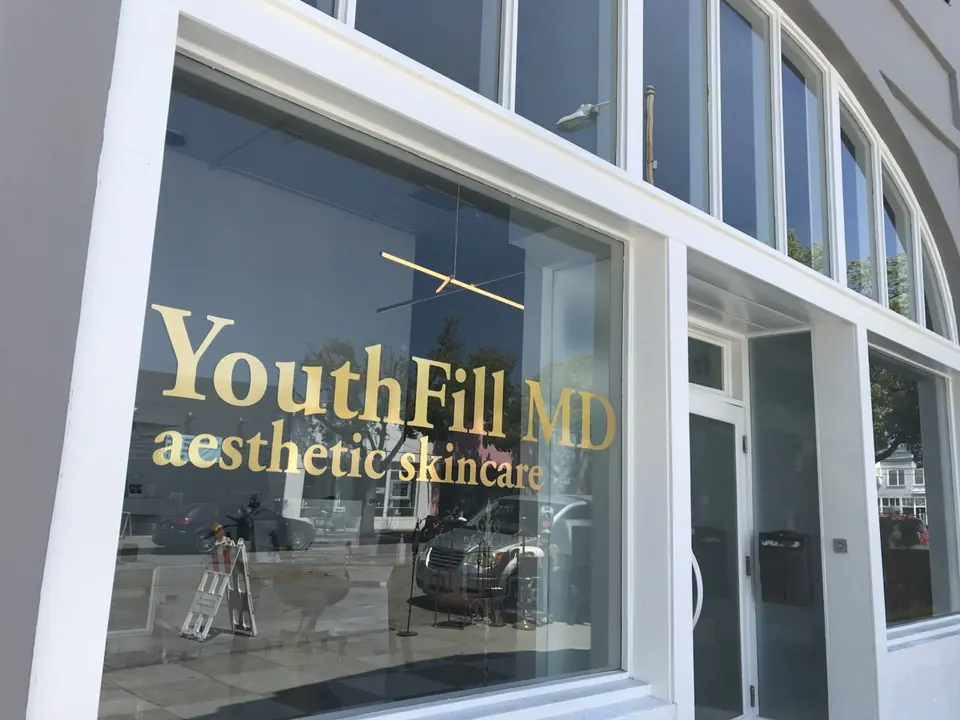 Front window of YouthFill MD Culver City
